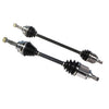 Pair CV Axle Joint Assembly Front For Nissan Sentra GXE Sedan Auto Trans 1.6L I4