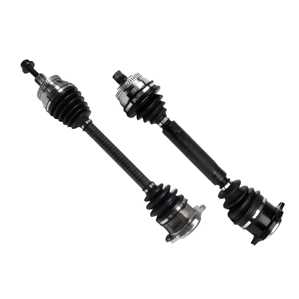 Pair CV Axle Joint Assembly Front LH RH For Audi A4 Auto Trans AWD 1.8L 97-01