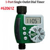 62061Z -1 Single-Outlet Hose Watering Timer, Green (1 Outlet)