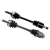 Pair CV Axle Joint Assembly Front For Geo Storm 2+2 GSi Standard Trans 1.6L 1.8L