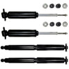 4 Set Front & Rear Shock Absorbers For 1988 - 1998 1999 2000 Chevy GMC C2500