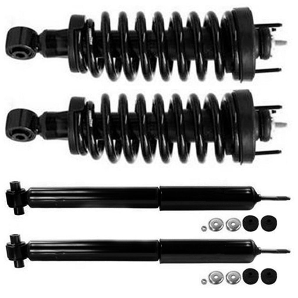 Fits 03-11 Ford Crown Victoria Lincoln Town Car Front Quick Struts & Rear Shocks