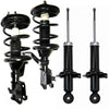 For 2002 2003 2004 2005  2006 Honda CR-V Front Strut Assembly & Rear Bare Struts