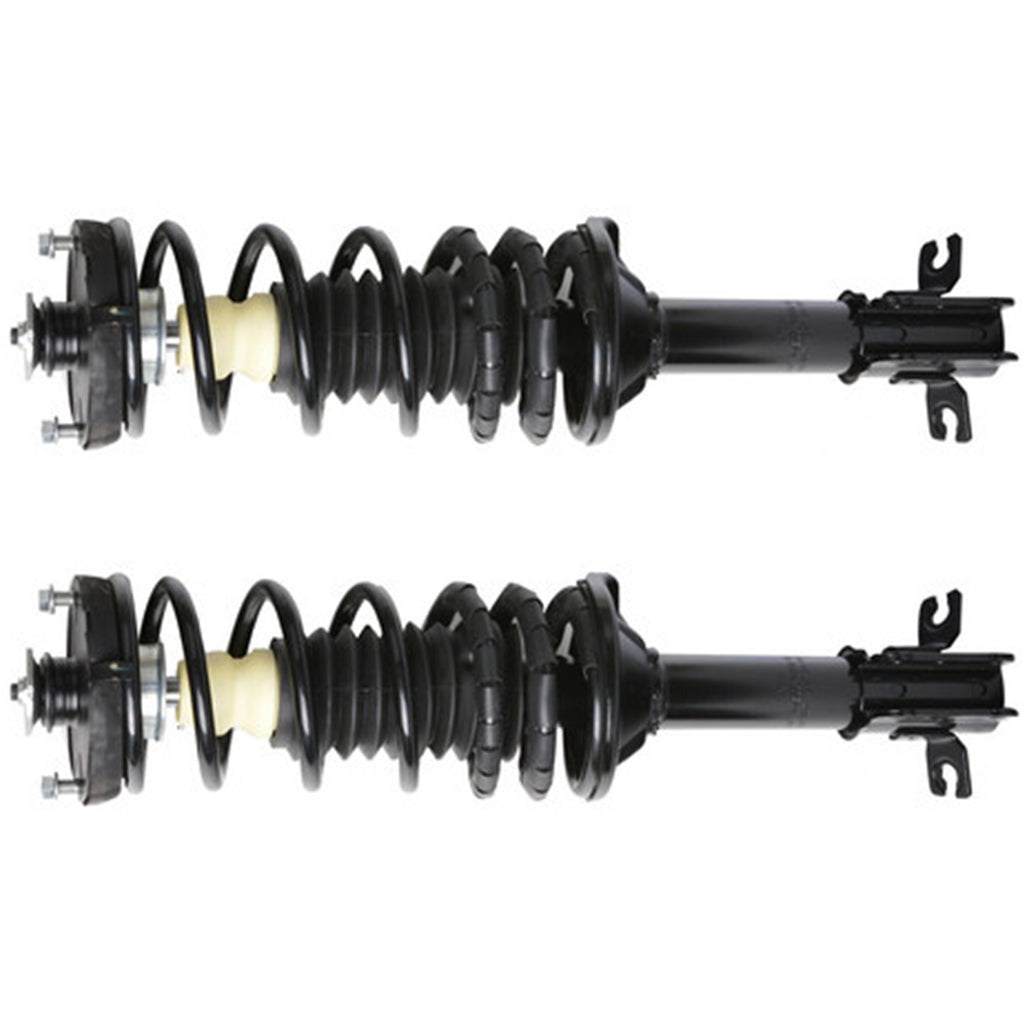 Rear Pair Complete Strut Assembly & Coil Spring for 1991 - 1996 Ford Escort