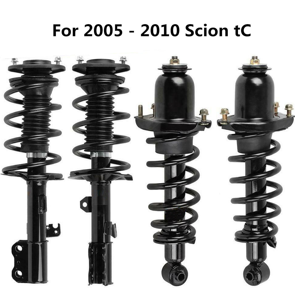 Complete Struts Shocks Assembly for Scion tC 2005 - 2010 Front Rear Set