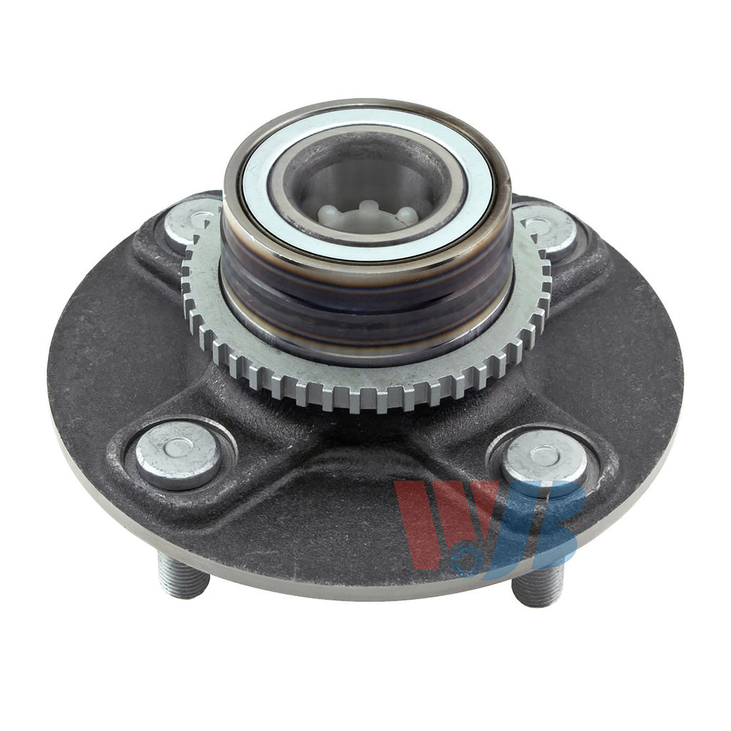 WJB 2 Rear Wheel Hub Bearing Assembly Fit Infiniti G20 FWD 4 Lugs 1999-2002