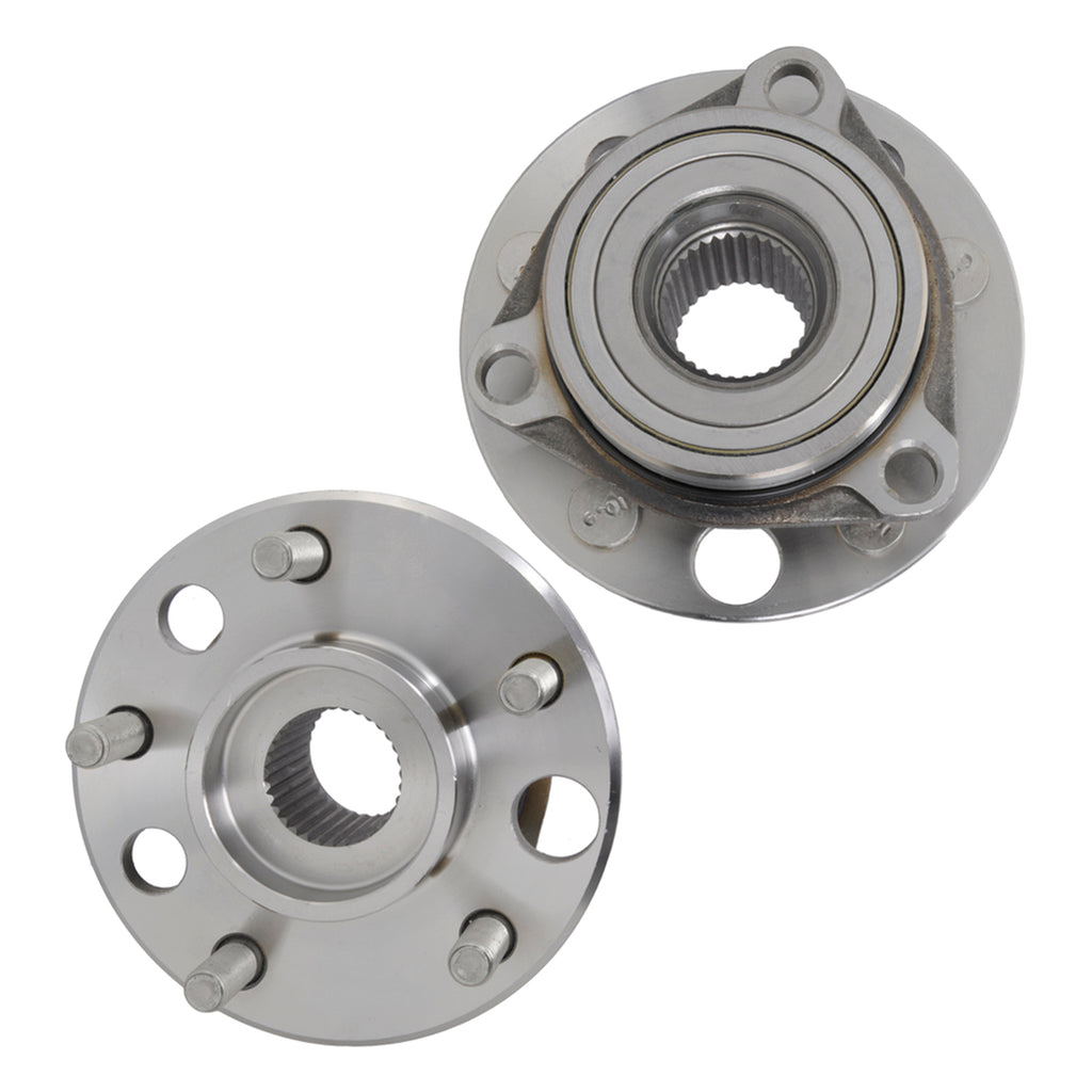 Pair Front Wheel Hub bearing For 88-92 Buick Reatta Cadillac Seville Oldsmobile