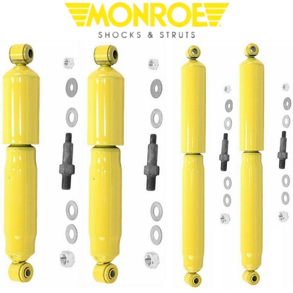 Monroe Gas Magnum Shocks Front & Rear Set for Chevy C10 C20 Pickup Suburban 2WD