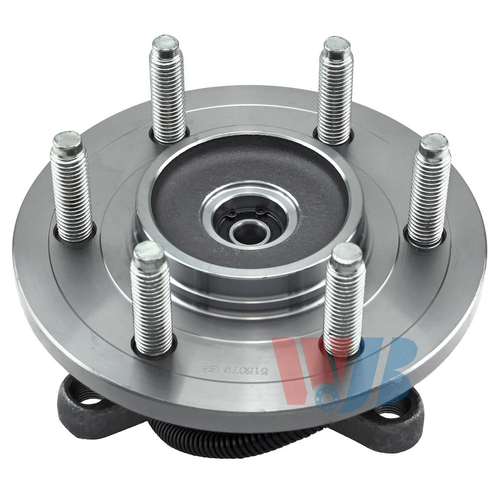 WJB Front Wheel Hub Bearing Assembly For Ford F-150 Lincoln Mark LT 4WD AWD