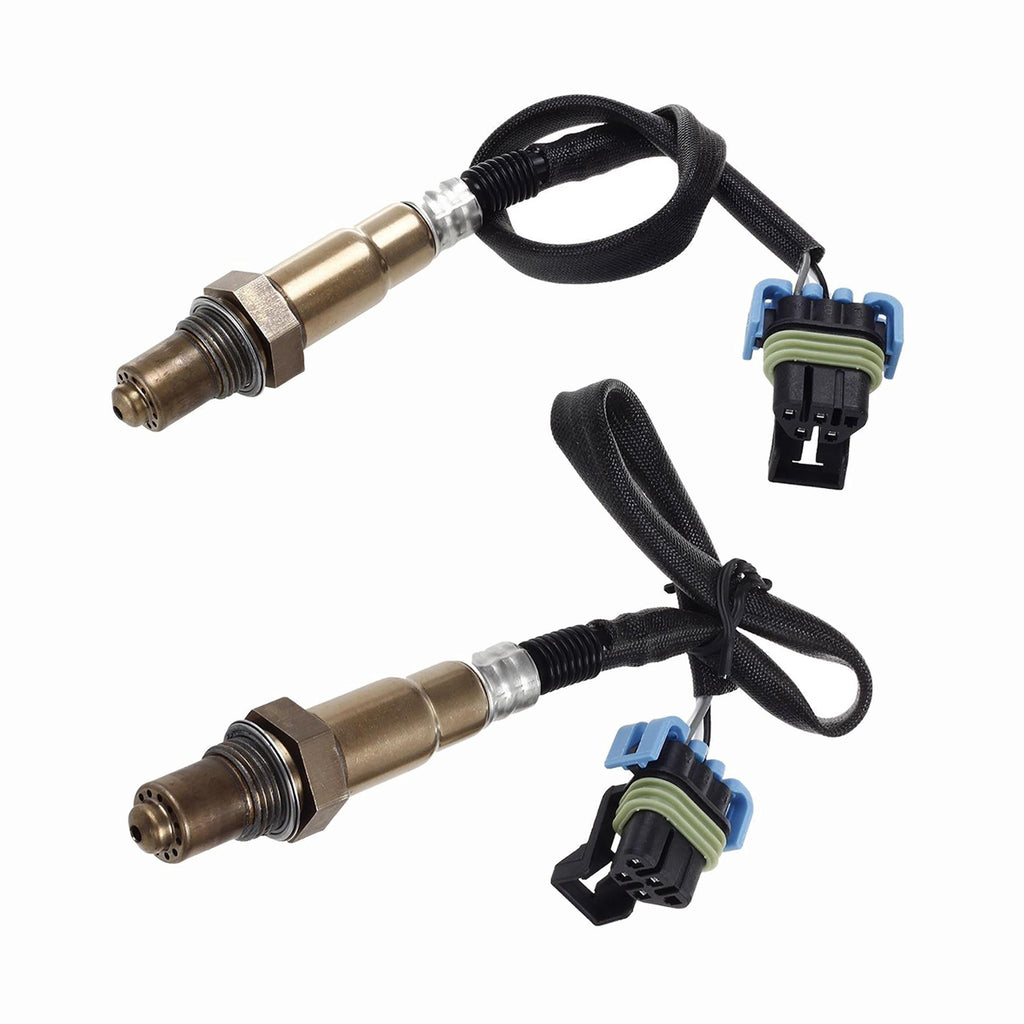 2Pcs Downstream O2 Oxygen Sensor For Buick Cadillac Chevrolet GMC Saab V6 3.0L