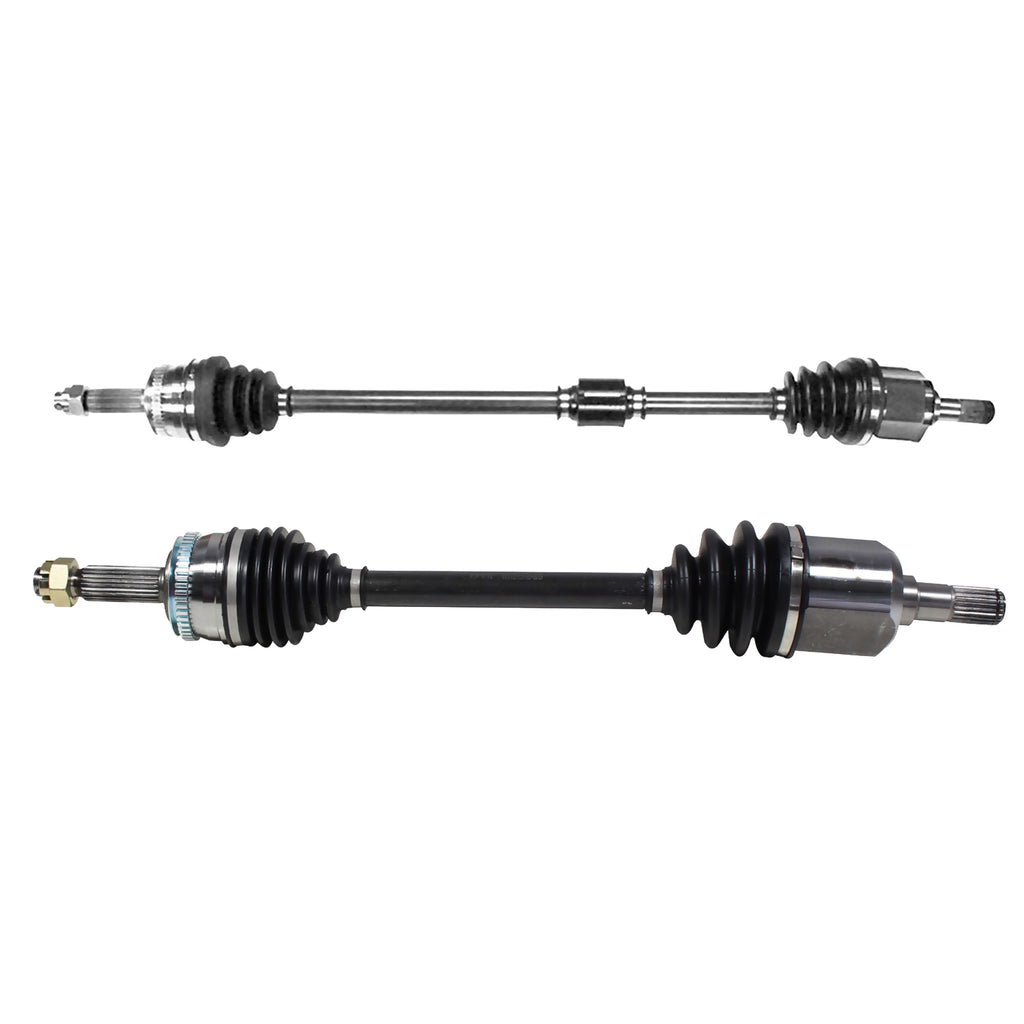 Front Pair CV Axle Shaft Assembly For 2006-11 Kia Rio5 Attitude Auto Trans 1.6L