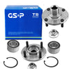 New Pair Front Wheel Hub Bearing Repair Kit Assembly For Ford Focus 2011-2009