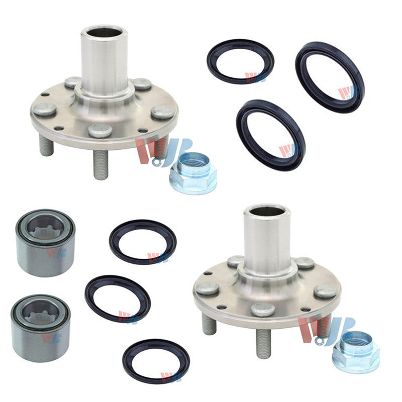 Wheel Bearing Seal & Hub Rear Driver Kit 8Pcs for Subaru Forester Impreza Legacy