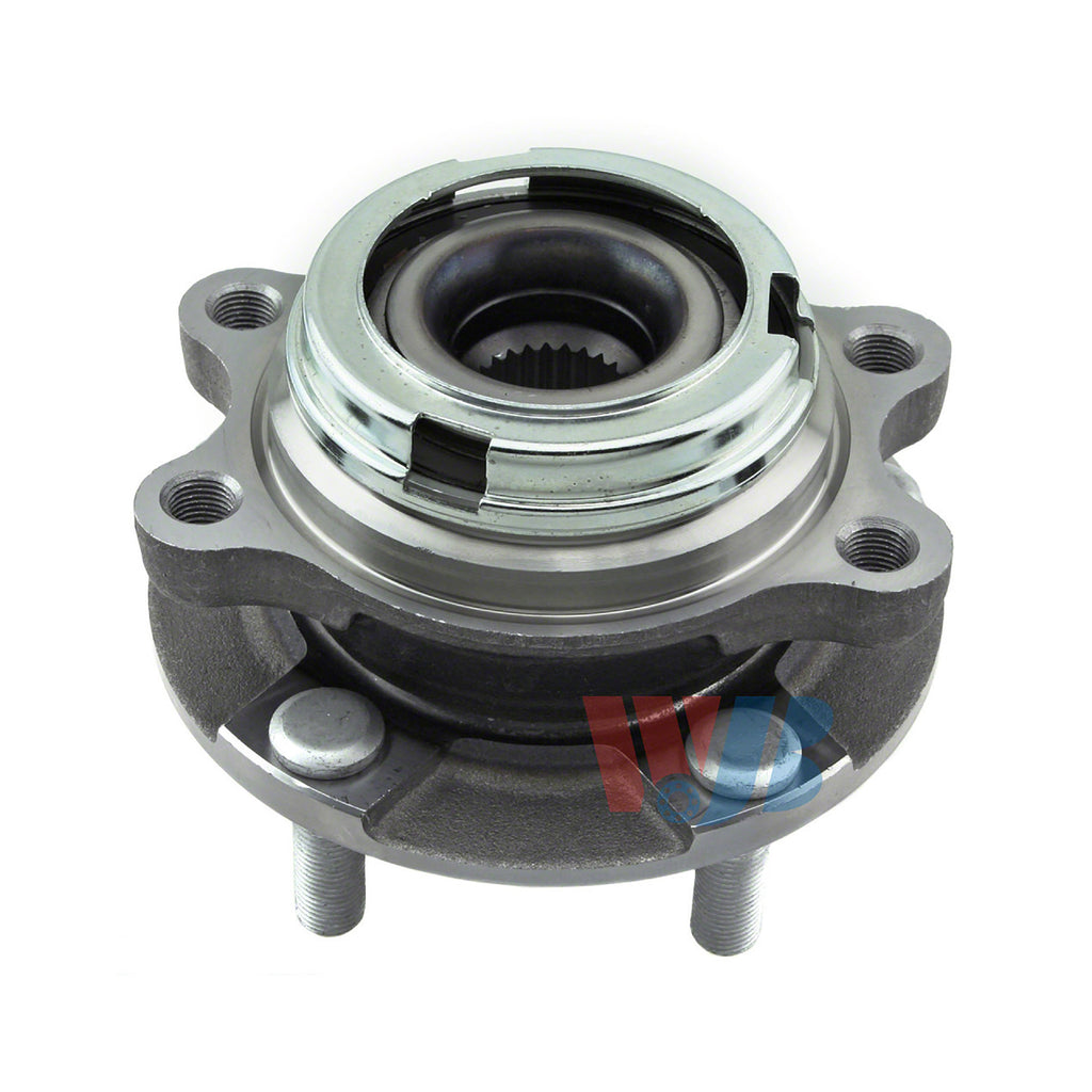 WJB 2 Front Wheel Hub Bearing Assembly Fit Infiniti EX35 EX37 FX45 FX50 G37 Q40