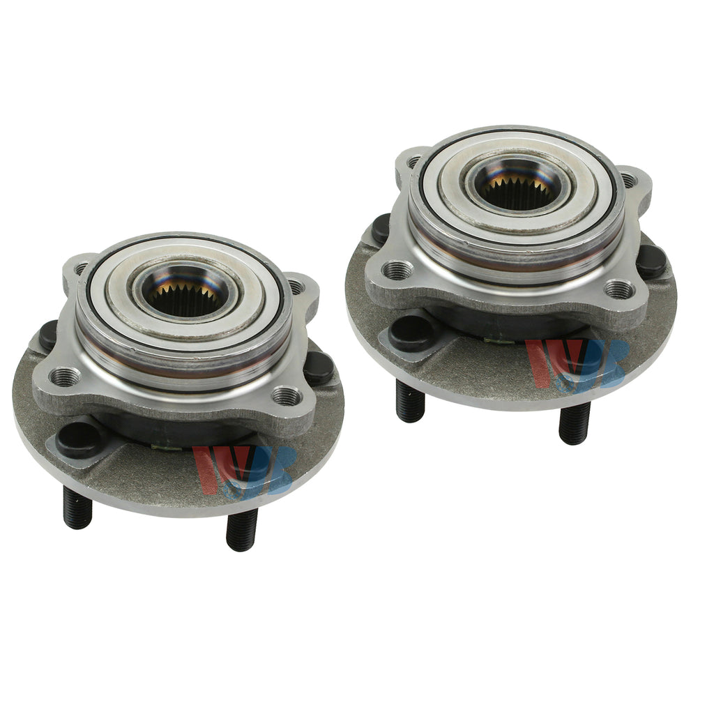 WJB 2 Front Wheel Hub Bearing Assembly Fit Mitsubishi Lancer 3000GT Stealth