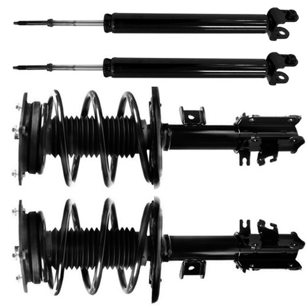 For 2007 - 2012 Nissan Altima 2.5L Front Rear Struts Shocks & Coil Spring