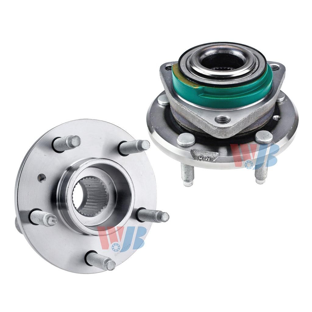 WJB 2 Front Wheel Hub Bearing Aembly Fit Impala Buick Regal Heavy Duty no-AB