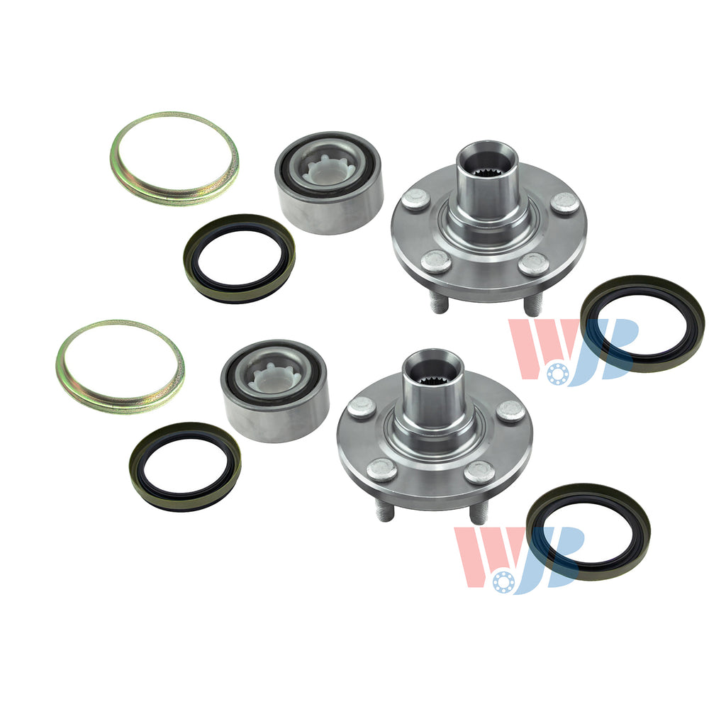 WJB 2 Front Wheel Hub Bearing Repair Kit Assembly FitToyota Camry 91-84