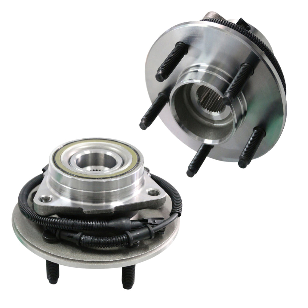 GSP Pair Front Wheel Hub Bearing Assembly For Frod F-150 Heritage 4WD ABS 5 Stud