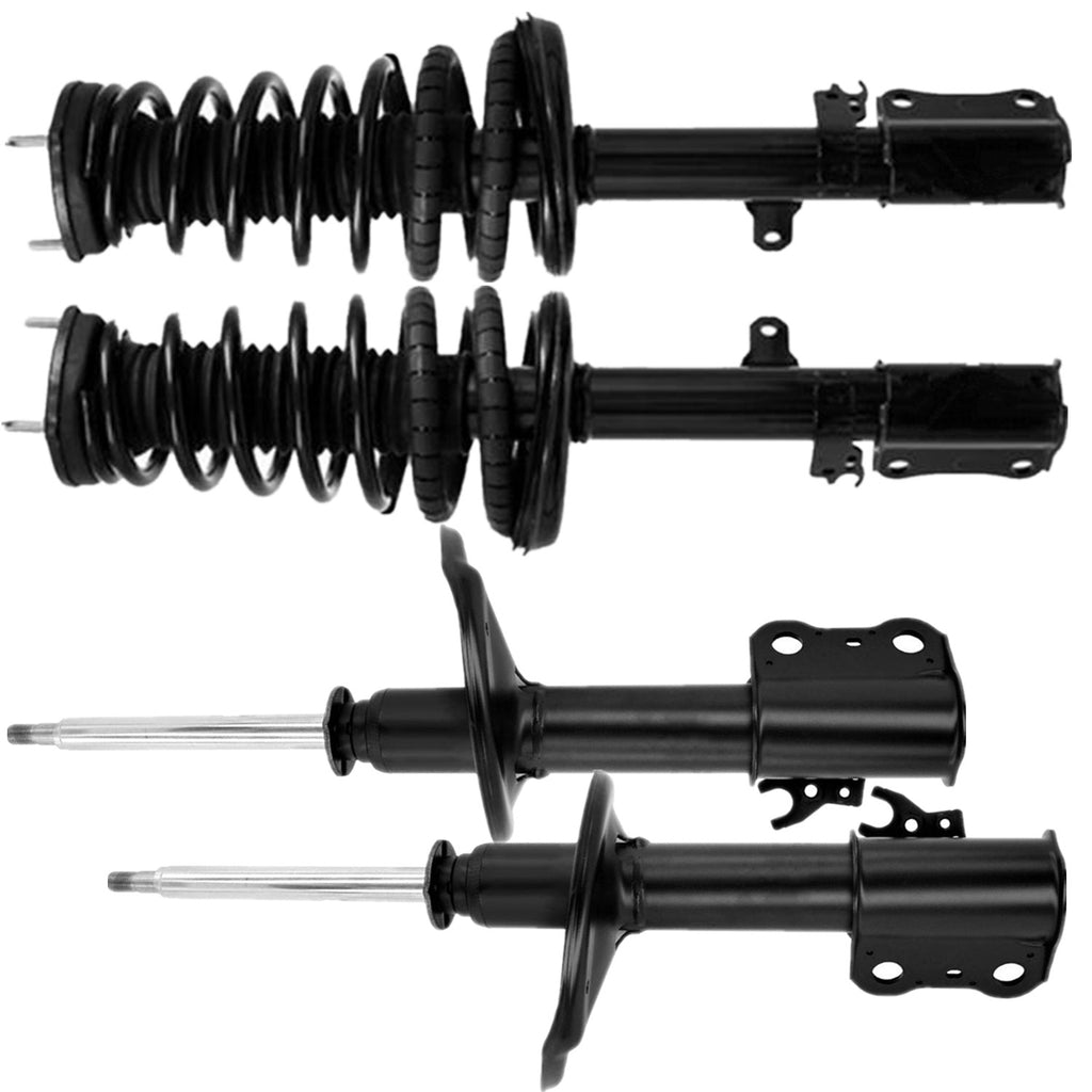 Fits 1995 1996 Lexus ES300 2x Front Struts 2x Rear Strut & Coil Spring Assembly