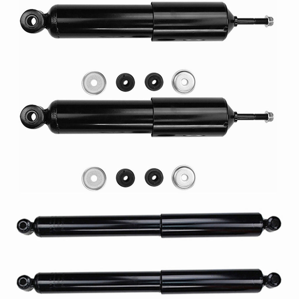 Front Rear Shocks Kit for 00-04 Nissan Frontier Crew Cab RWD 81-95 Isuzu Pickup