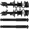 Front Complete Struts Rear Shocks for 2008 - 2011 Nissan Rogue FWD