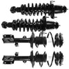 For 2011 2012 2013 Toyota Matrix 2.4L AWD Front Rear Struts w/ Coil Springs