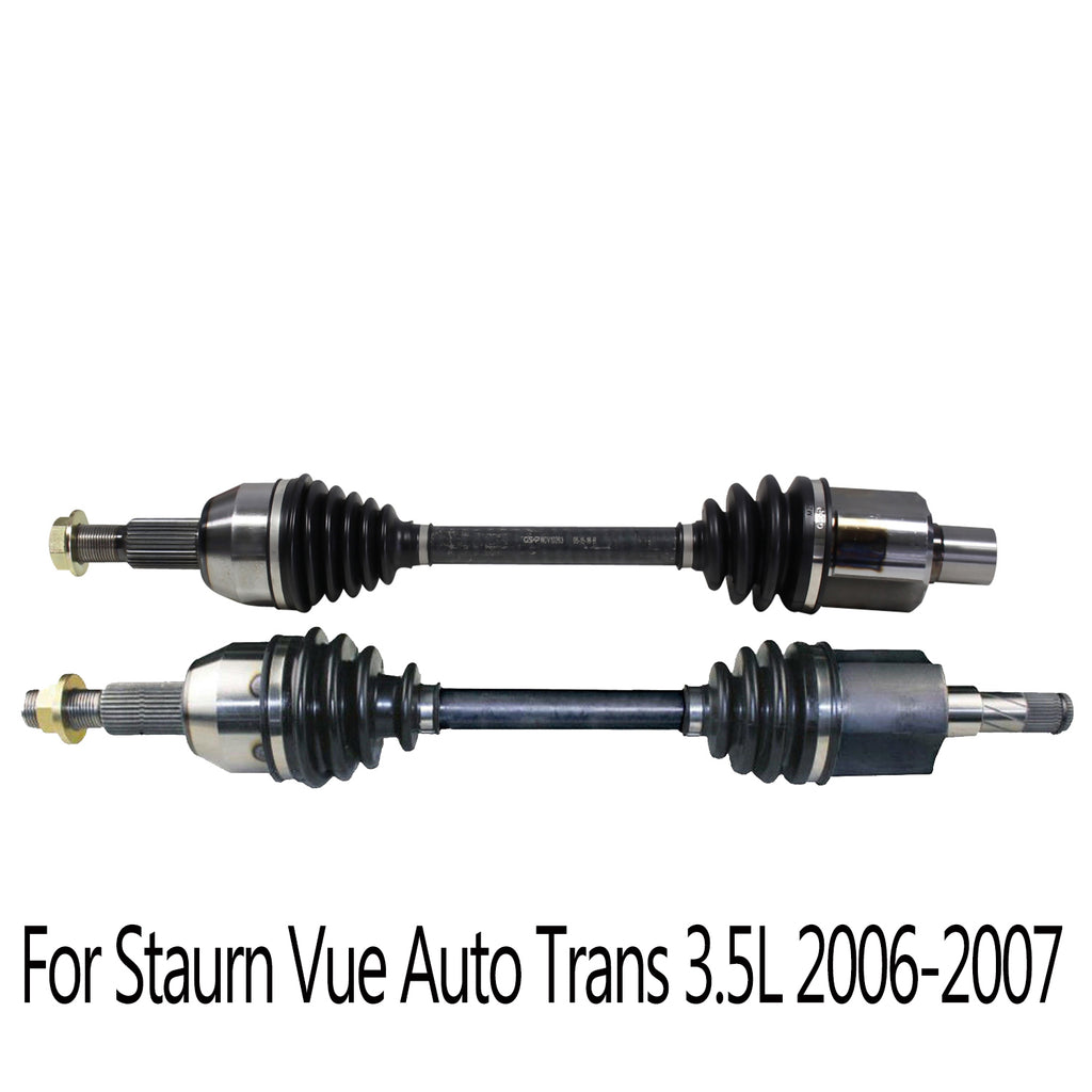 Pair CV Axle Joint Assembly Front For Saturn Vue Base Sport Auto Trans 3.5L V6