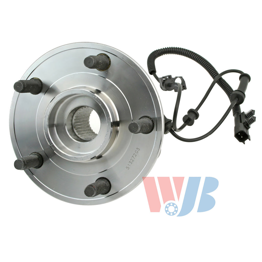 WJB Front Wheel Hub Bearing Assembly For Jeep Wrangler Sport Utility ABS 13-07