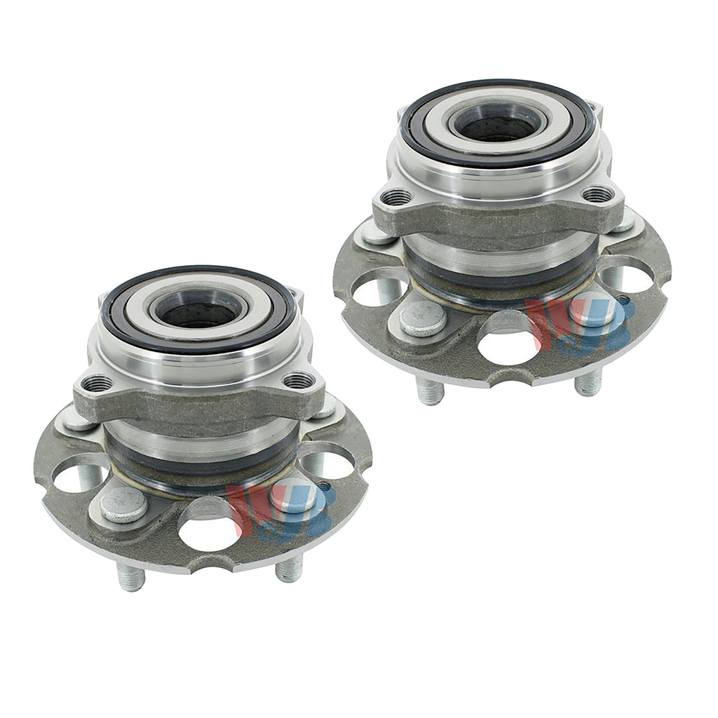 WJB 2 Rear Wheel Hub Bearing Assembly Fit Honda Crosstour EXL EX EX-L Hatchback