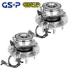 Pair Front Wheel Hub Bearing Assembly For Am General Chevy Silverado Gmc Sierra