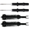 Fits 1999 2000 Dodge Stratus 2X Front Bare Struts 2X Rear Quick Strut Assembly