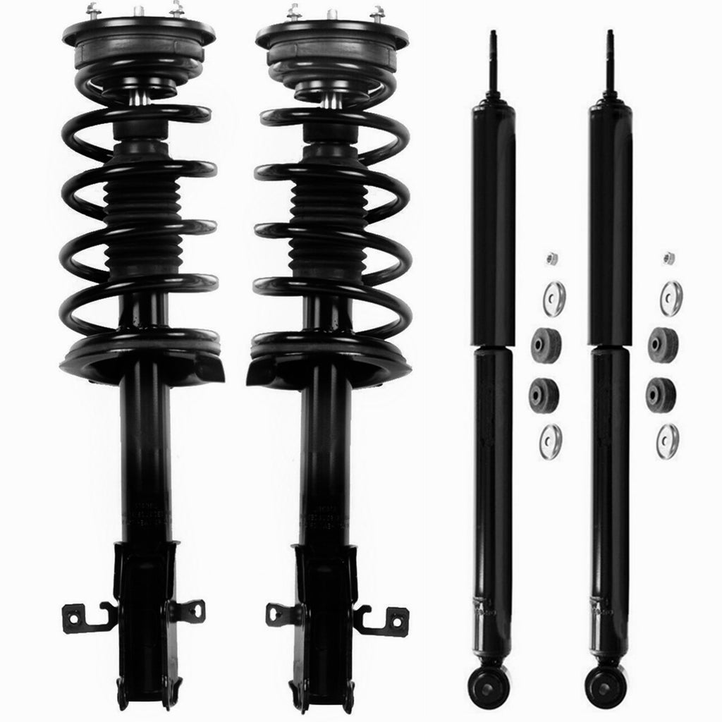 Front Complete Struts & Rear Shocks For 2007 - 2010 Ford Edge Lincoln MKX FWD