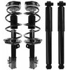 For 2014 2015 Rogue Select S FWD Front Complete Struts & Coil Spring Rear Shocks