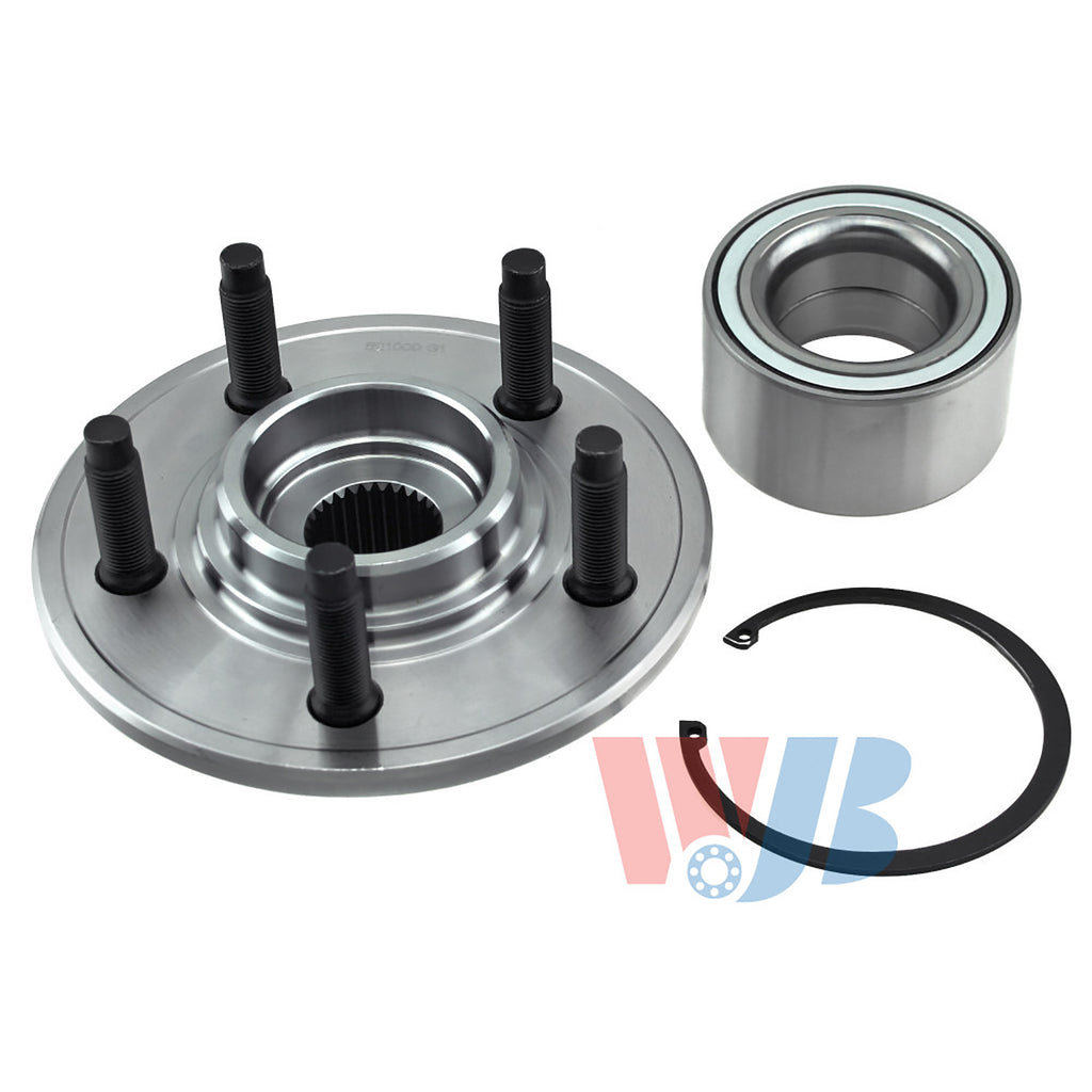 WJB 2 Rear Wheel Hub Bearing Assembly Fit Explorer Sport Trac Aviator