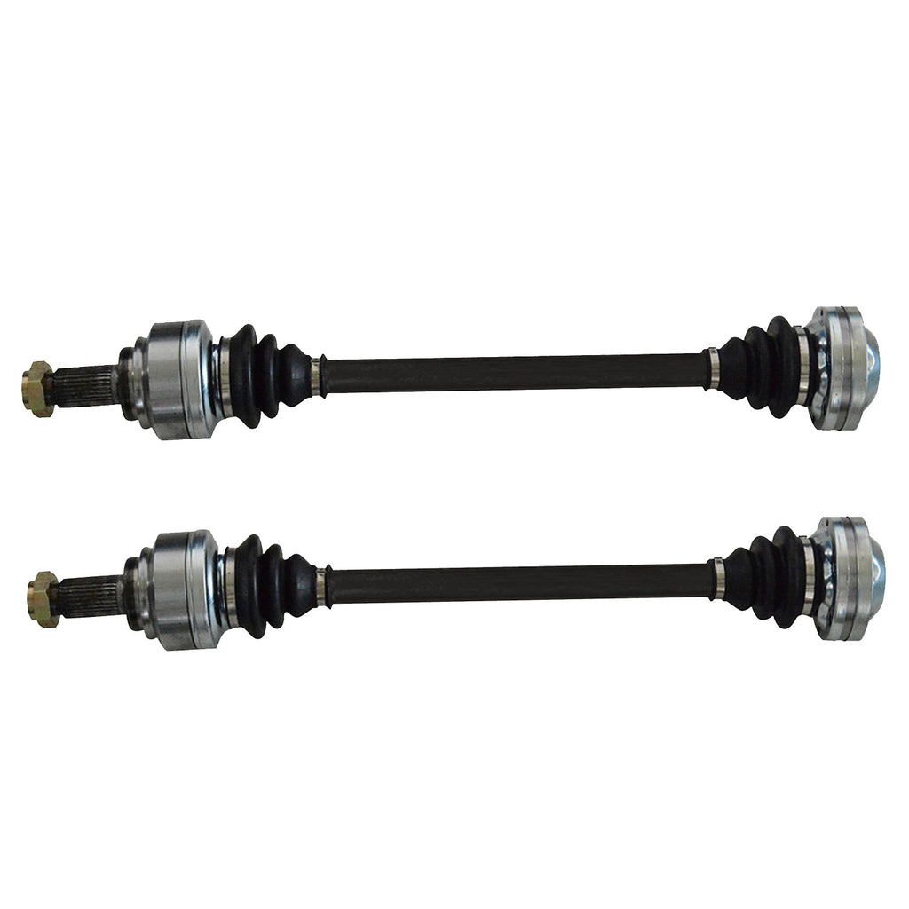 Pair CV Axle Joint Assembly Rear ForBMW X5 3.0i 4.4i Lujo Sport Auto Trans V8