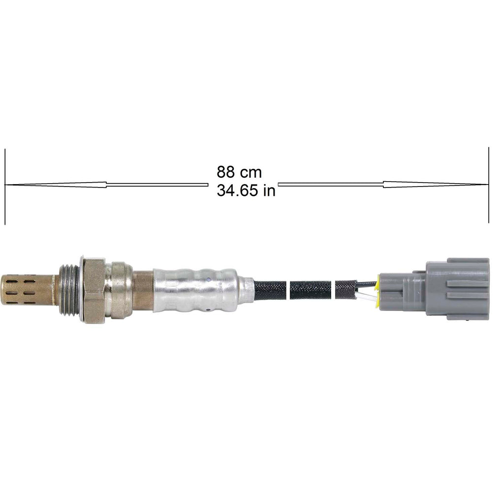 2Pcs Downstream O2 Oxygen Sensor For 2000-1995 Lexus Ls400 Sc400 V8 4.0L