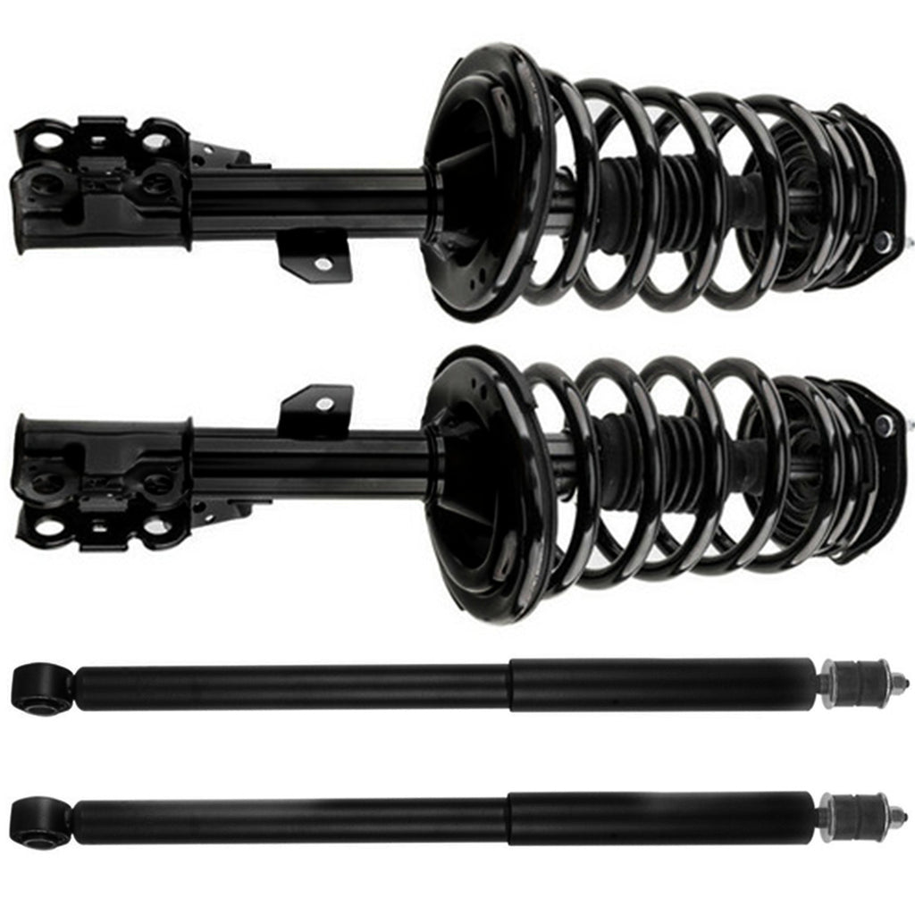 For 2007 - 2010 Toyota Sienna FWD 7 Passenger Front Struts & Spring Rear Shocks