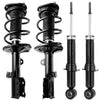 For 2003 - 2008 Toyota Corolla Front Pair Stuts Assembly and Rear Pair Struts