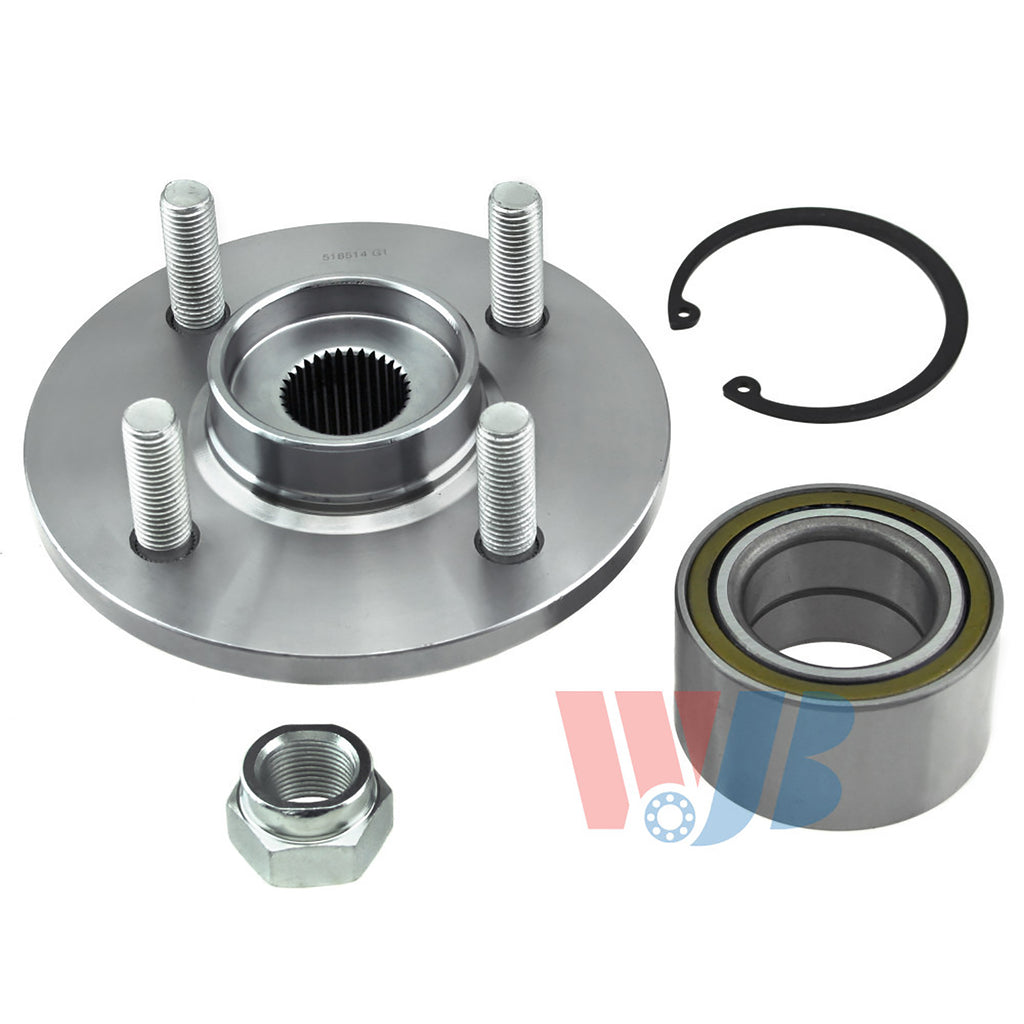 WJB Front Wheel Hub Repair Kit Bearing Assembly ForSaturn SC1 SC2 SL SW1 SW2