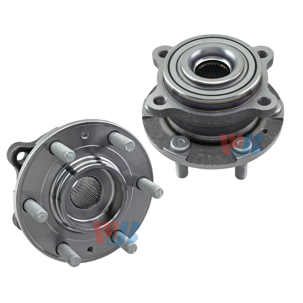 WJB 2 Rear Wheel Hub Bearing Assembly Fit Kia Borrego LX EX 3.8L 4.6L V8 09-10