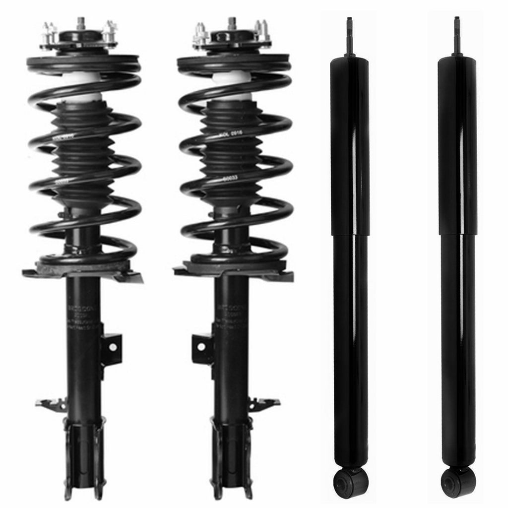 For 2001 - 2007 Ford Escape Front Pair Quick Strut Assembly + Rear Shocks