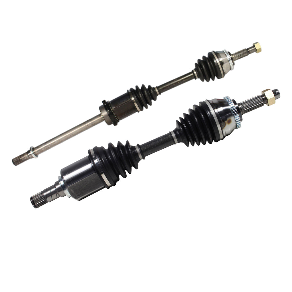 Pair CV Joint Axle Assembly Front For Nissan Sentra Sedan Standard Trans 2.5L