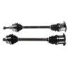 Pair CV Axle Joint Assembly Front For Audi A4 Quattro AWD Manual Trans Turbo I4