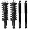 For 2008 - 2018 Nissan Frontier 2.5L Front Struts & Coil Springs Rear Shocks