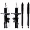 Pair Rear Shocks Absorber Struts Assembly For 1991-1997 Toyota Previa