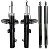 For 2008 2009 2010 2011 Ford Focus 2x Front Struts + 2x Rear Shocks