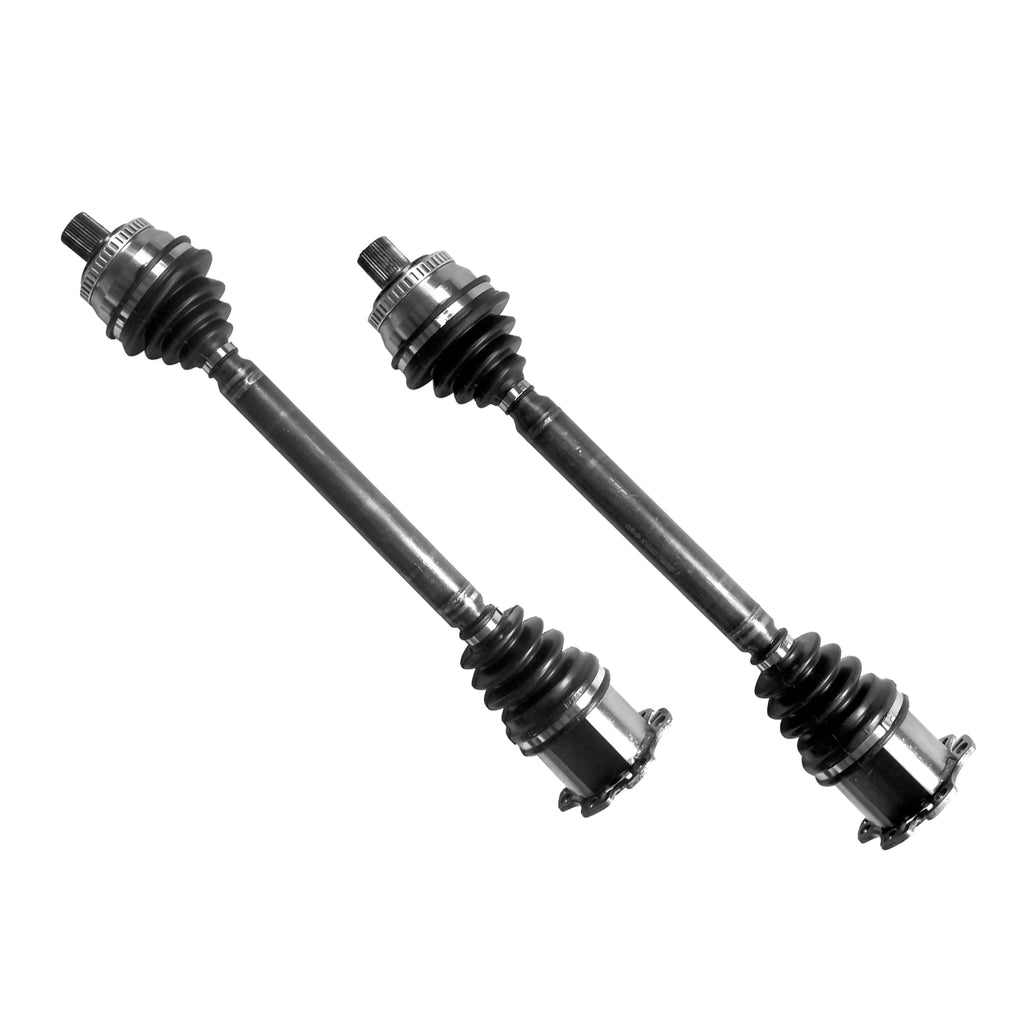 Pair CV Axle Joint Assembly Front For Audi A4 Quattro AWD Manual Trans Turbo I4