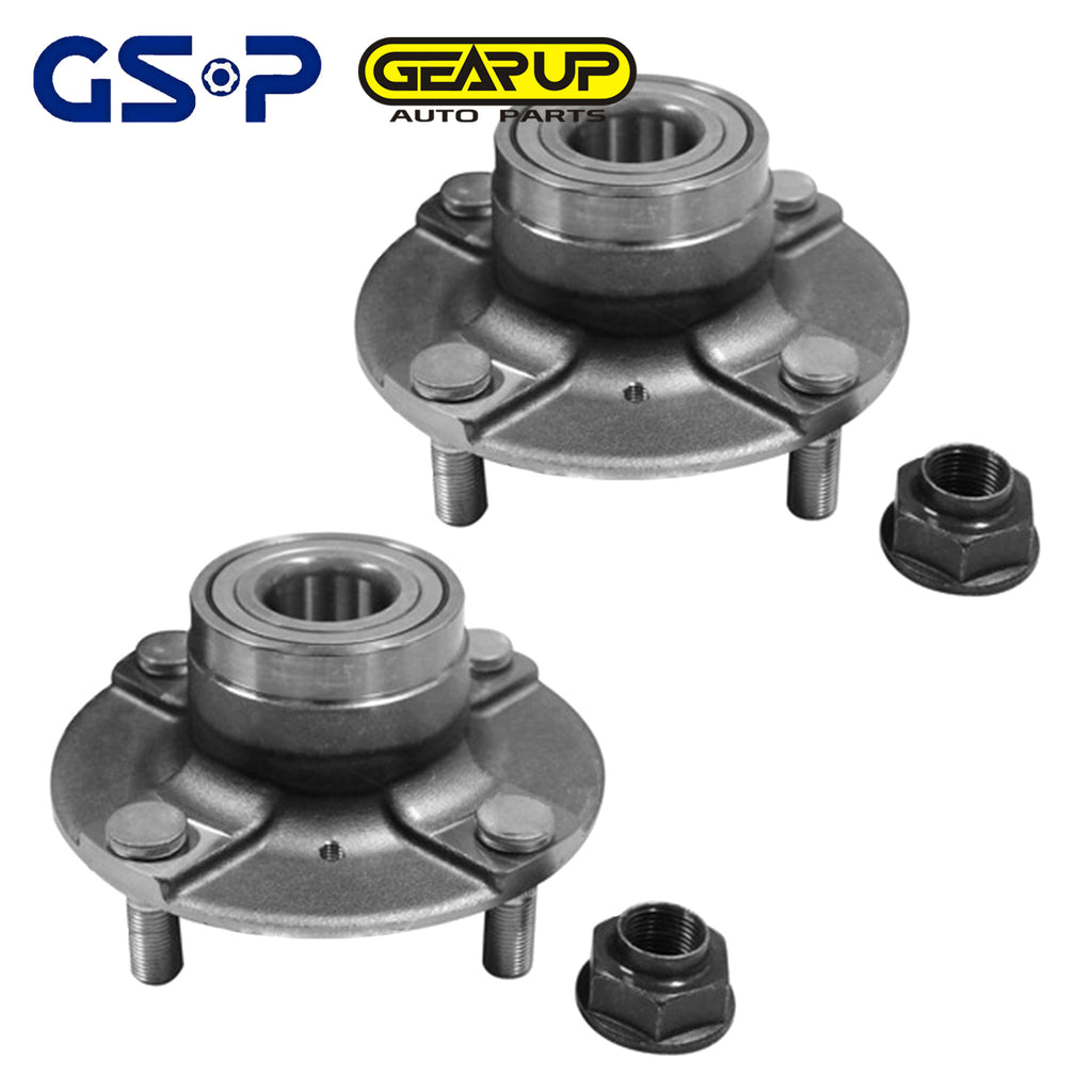 GSP Pair Rear Wheel Hub Bearing Assembly For Pontiac Firefly Suzuki Swift 89-94