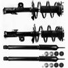 For 2006 - 2012 Nissan Versa Hatchback Front Struts & Coil Spring Rear Shocks